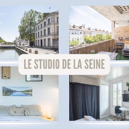 トロワStudio De La Seine - Balcon - Hypercentre - Parking Inclusアパートメント エクステリア 写真