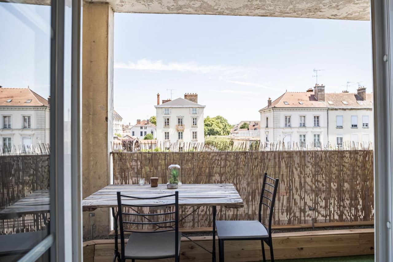 トロワStudio De La Seine - Balcon - Hypercentre - Parking Inclusアパートメント エクステリア 写真